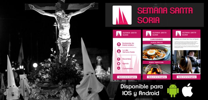 Vive la Semana Santa soriana desde casa gracias a la APP impulsada por la Diputación