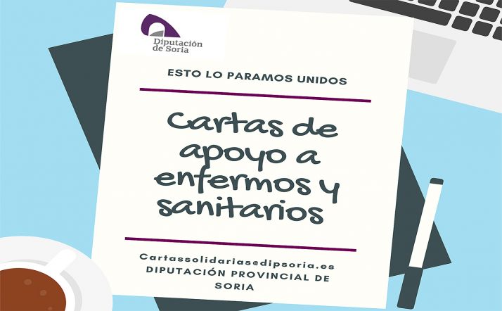 La Diputación se suma a la iniciativa Cartas Solidarias para afrontar de manera positiva la crisis sanitaria