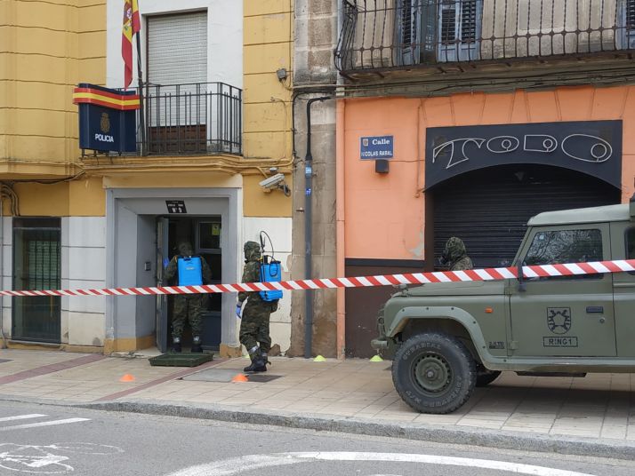 Fotos: El ej&eacute;rcito se despliega en Soria y Zamora