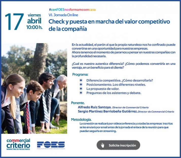 Jornada sobre el valor competitivo de la empresa en FOES