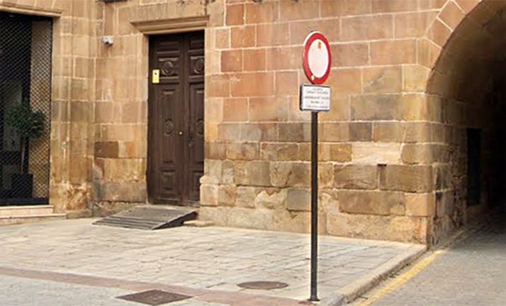 Dependencias del Registro, en el Palacio de los Condes de Gómara. /GM