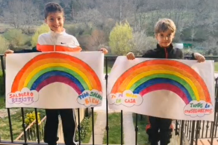 VÍDEO: Los niños de Vinuesa animan a toda la comarca de Pinares