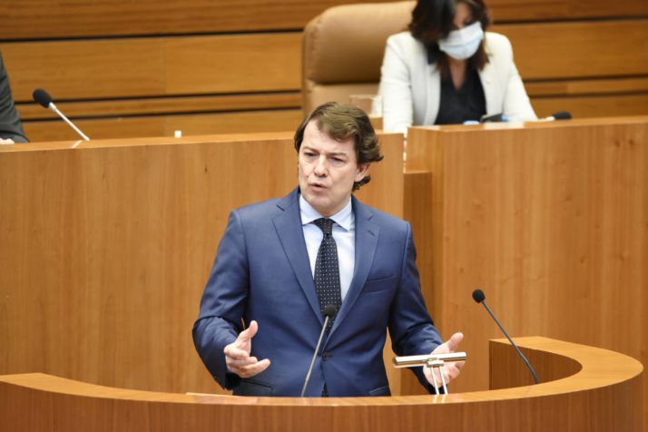 Mañueco ofrece en las Cortes un gran pacto de Comunidad para afrontar con éxito la recuperación