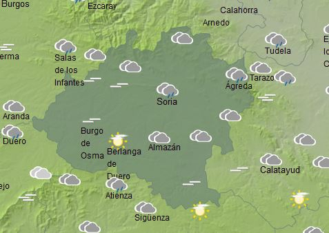 Alerta amarilla por lluvias en toda la provincia