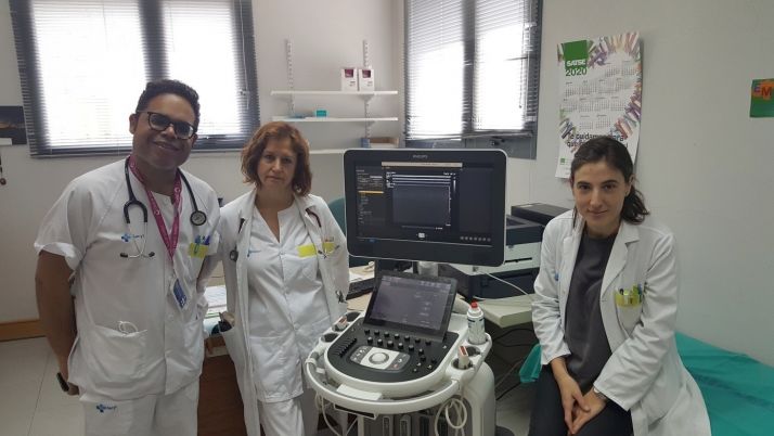 Donan un equipo de ecografía al Hospital San Bárbara 