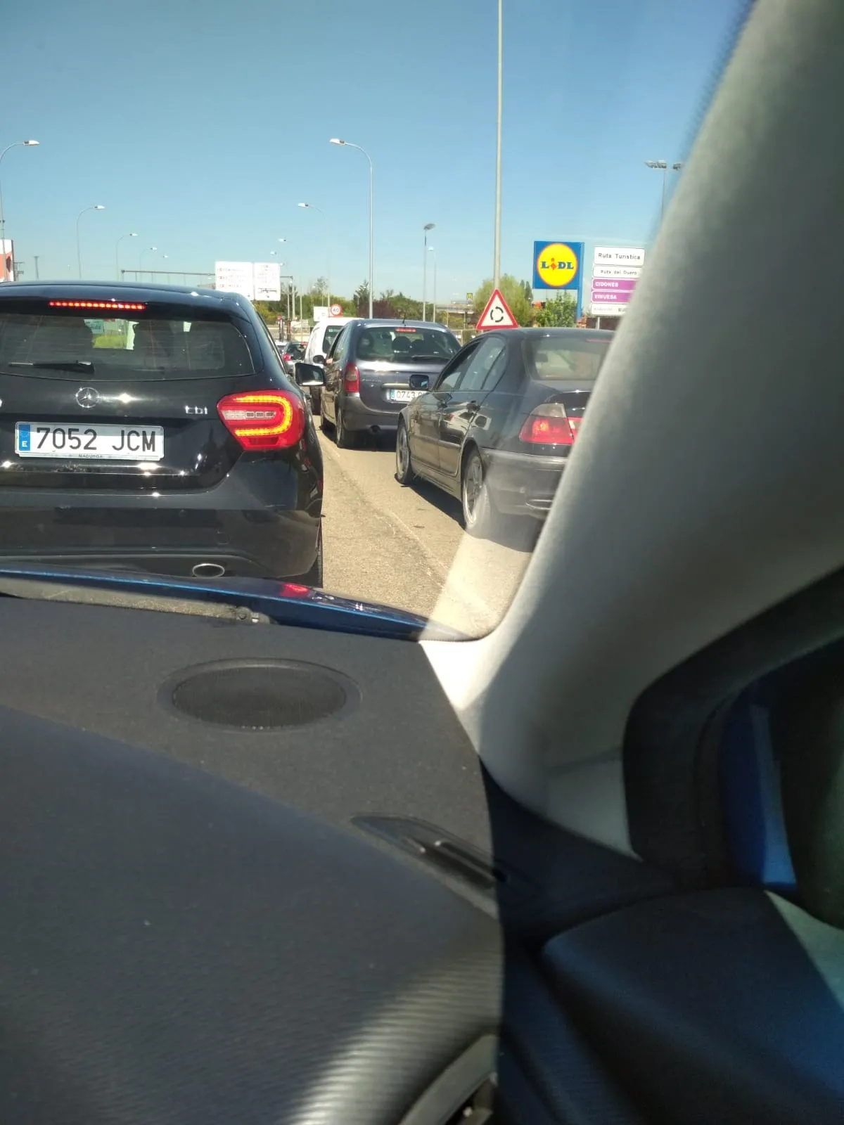 Foto 2 - Atascos para 'escapar' de Soria en el primer fin de semana en Fase 1