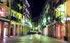 Una imagen nocturna de la calle El Collado. /SN