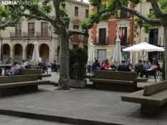Los sorianos reestrenan las terrazas.
