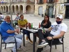 Los sorianos reestrenan las terrazas.