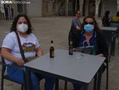 Los sorianos reestrenan las terrazas.