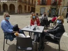 Los sorianos reestrenan las terrazas.