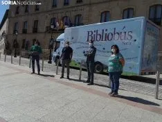 Presentación del nuevo Bibliobús de la Diputación.