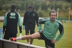Entrenamientos del C.D. Numancia en época del Covid19. Fuente: C.D. Numancia / La Liga