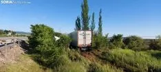 Una imagen de esta mañana del siniestro. /SN