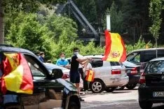 Foto 6 - En im&aacute;genes : Un centenar de veh&iacute;culos secunda en Soria la protesta de Vox contra S&aacute;nchez