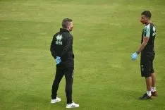 Entrenamientos del C.D. Numancia en época del Covid19. Fuente: C.D. Numancia / La Liga