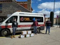 Foto 3 -  Estas 26 asociaciones de Tierras Altas han donado 4.000 guantes y 300 mascarillas a la sanidad soriana