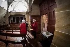 Primeras misas en Soria de la era Covid19. Viksar Fotografía