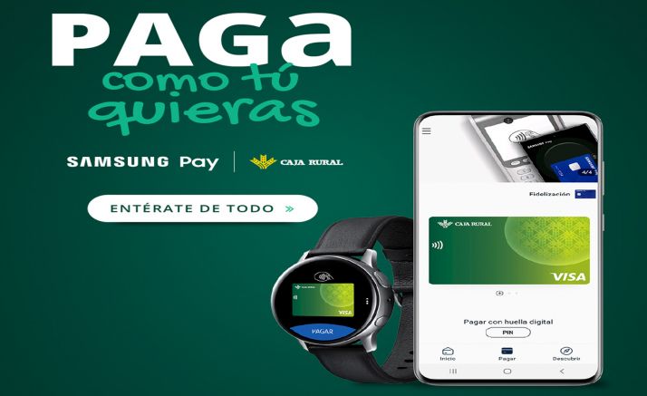 Caja Rural de Soria se incorpora al servicio de pago móvil Samsung Pay