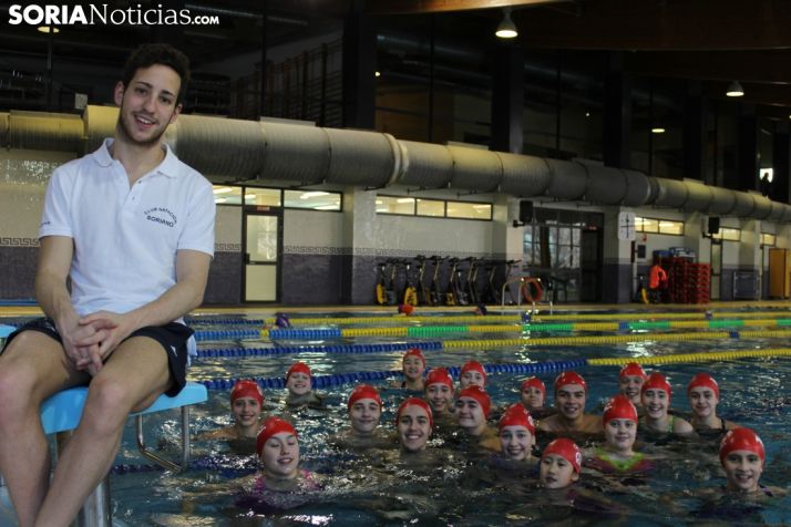 El Club Natación Soriano ruega que les dejen volver a entrenar en la piscina