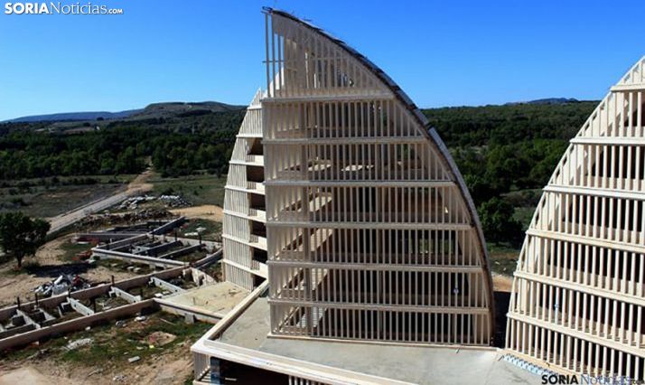Una imagen de los terrenos y del edificio institucional del PEMA. /SN