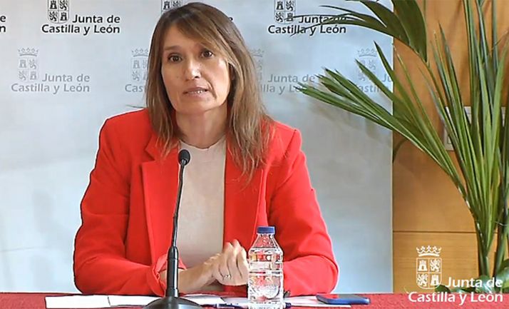 Las soriana Rocío Lucas, consejera de Educación.