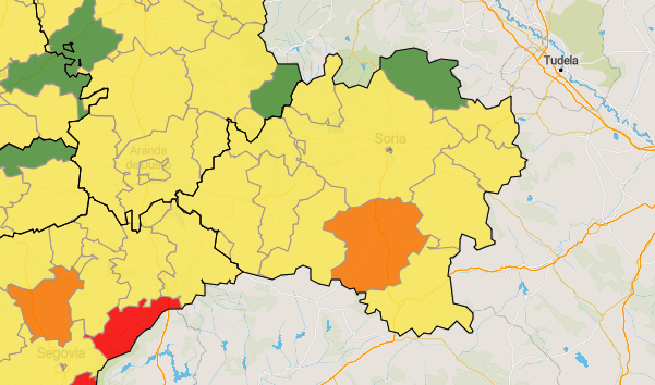 Empeora la situación en Almazán, el número de contagios asciende al 43%