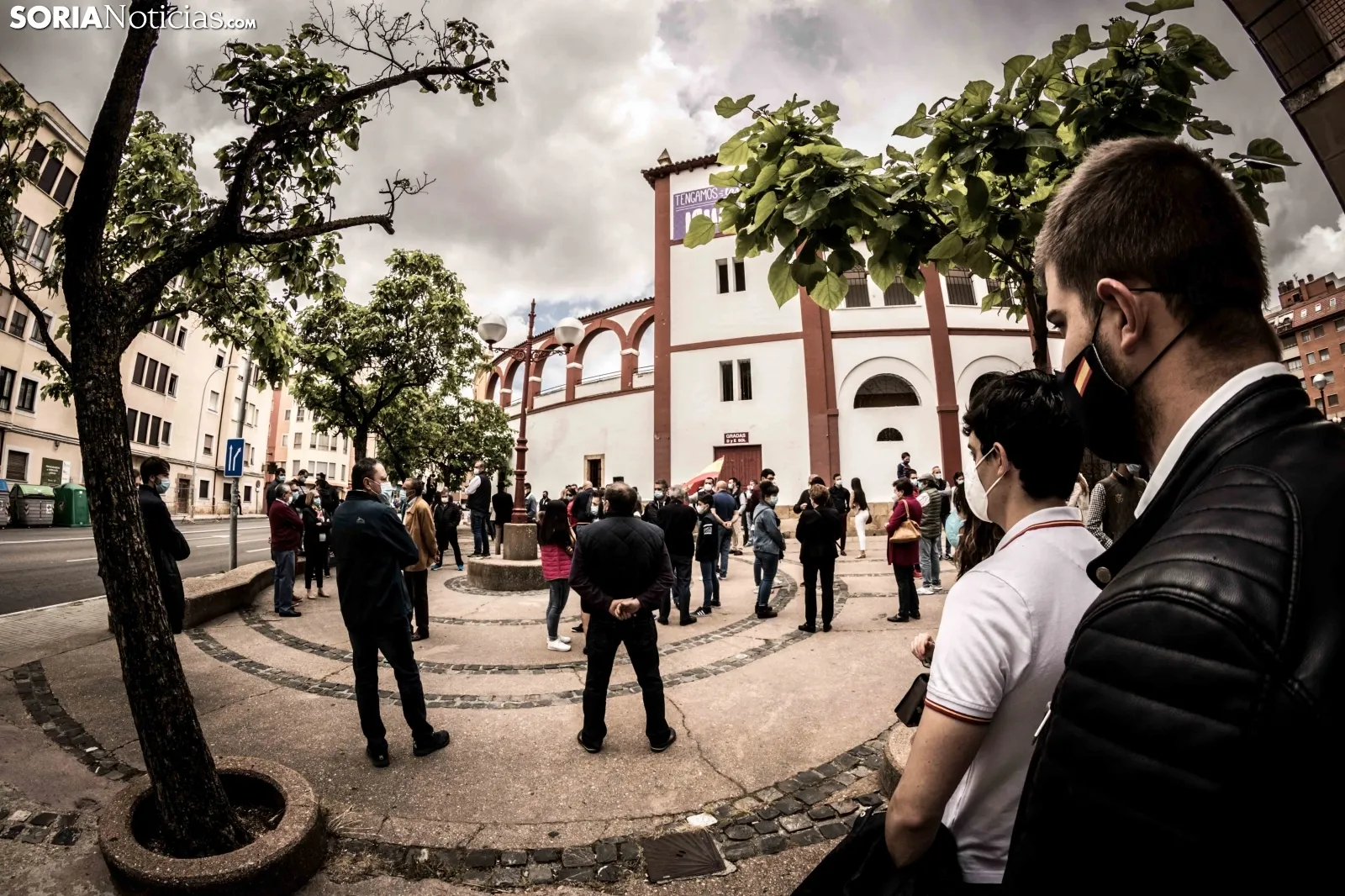 Una imagen de la concentración de este domingo. /Viksar Fotógrafo
