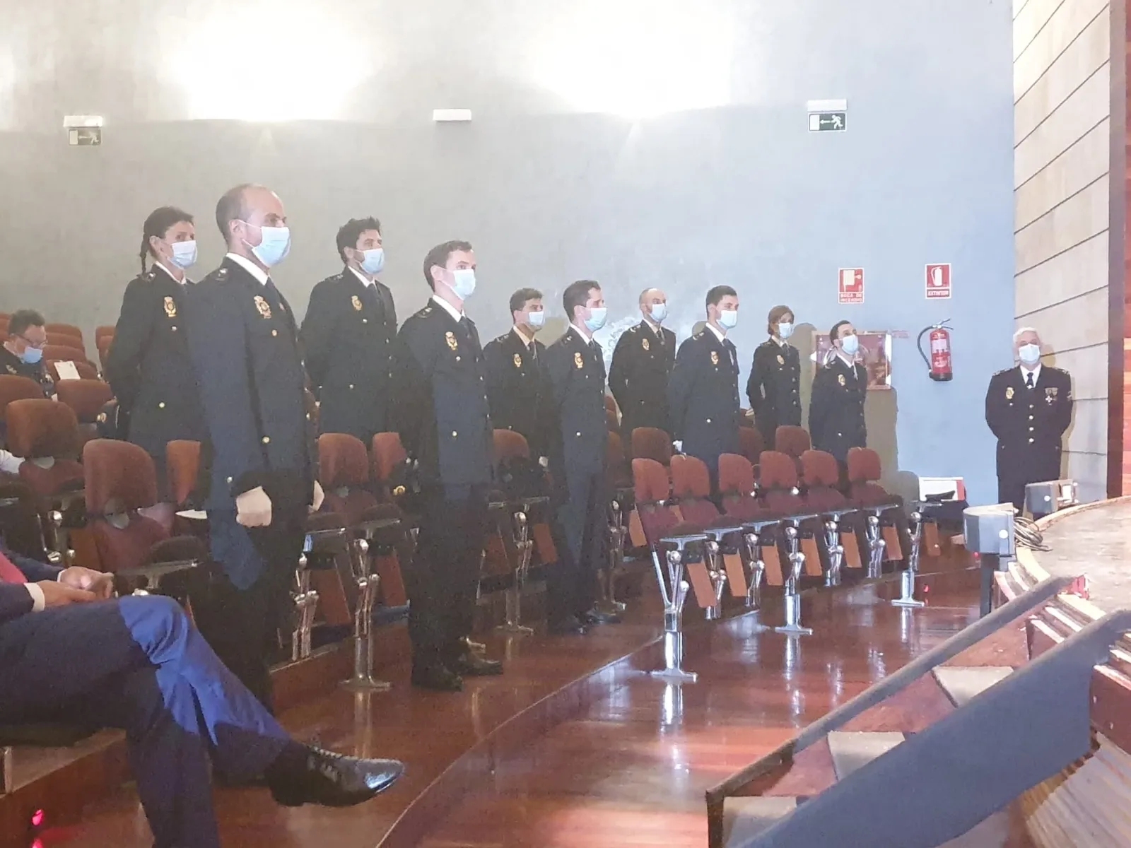 Una imagen del acto celebrado esta tarde en el Palacio de la Audiencia. /Subdelegación del Gobierno