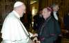 El obispo, con el Papa Francisco en una imagen de archivo. /DOS