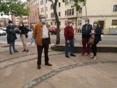 Una imagen de los participantes en la concentración de este domingo. /SN