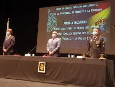 Una imagen del acto celebrado esta tarde en el Palacio de la Audiencia. /Subdelegación del Gobierno