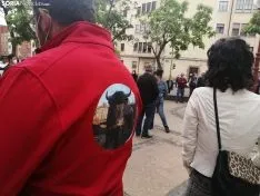 Una imagen de los participantes en la concentración de este domingo. /SN