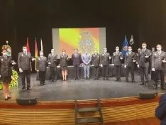 Una imagen del acto celebrado esta tarde en el Palacio de la Audiencia. /Subdelegación del Gobierno