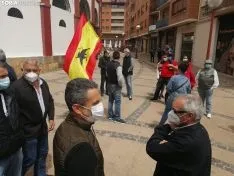 Una imagen de los participantes en la concentración de este domingo. /SN