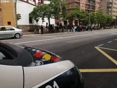 Una imagen de los participantes en la concentración de este domingo. /SN