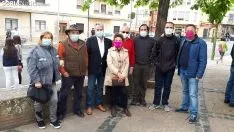 Una imagen de los participantes en la concentración de este domingo. /SN