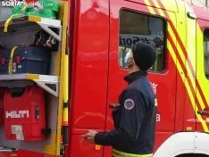 Nuevo camión de bomberos de Soria.