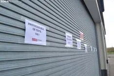 Una imagen del supermercado, cerrado, este jueves. /SN