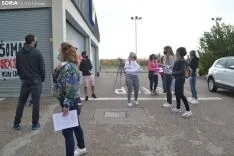 Una imagen del supermercado, cerrado, este jueves. /SN