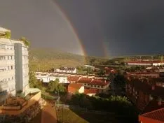 Foto 6 - Fotos: Los arco&iacute;ris recorren la provincia de Soria dejando espectaculares im&aacute;genes