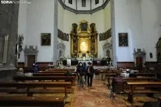 Una imagen del templo esta madrugada. /Nacho Grijalbo
