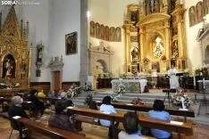 Una imagen del templo esta madrugada. /Nacho Grijalbo