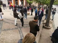 Una imagen de los participantes en la concentración de este domingo. /SN