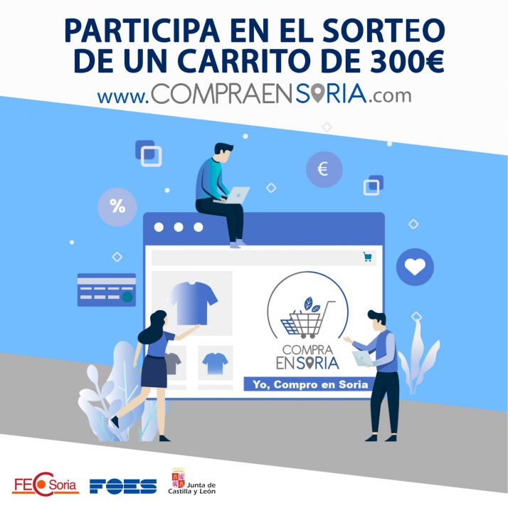 Un total de 230 personas han participado ya en el sorteo de un carrito de 300 euros de compraensoria.com