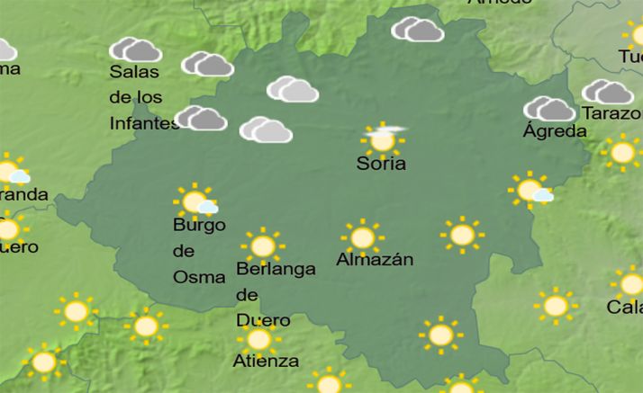 El tiempo en Soria: Termómetros hasta los 35ºC