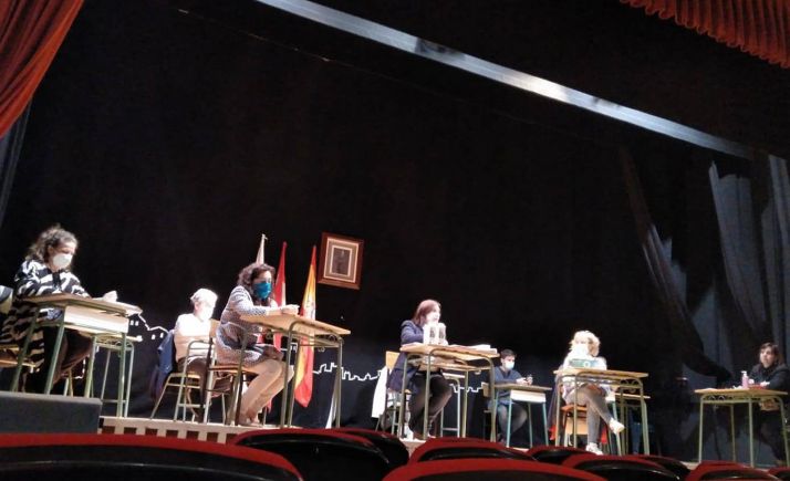 Imagen de la sesión plenaria de este lunes. 