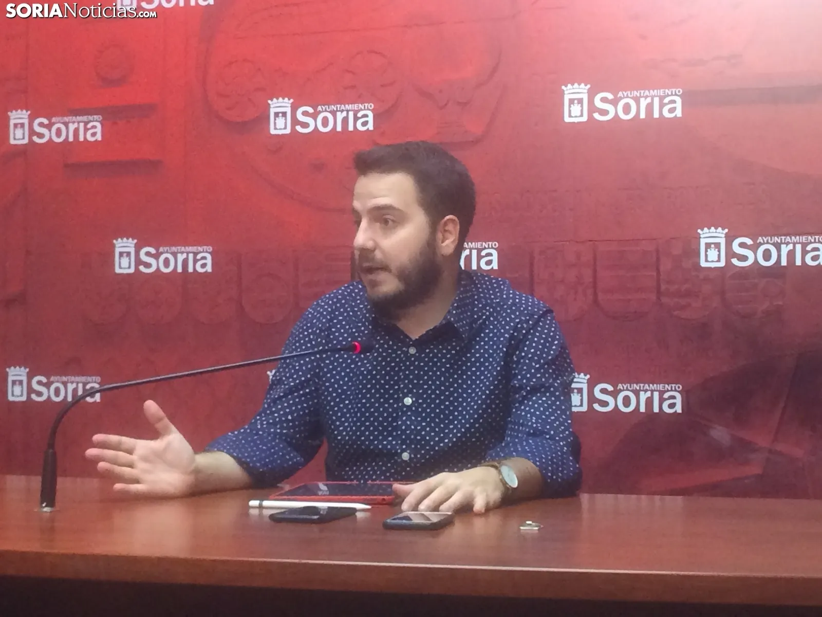 Éder García, concejal de Juventud. /SN