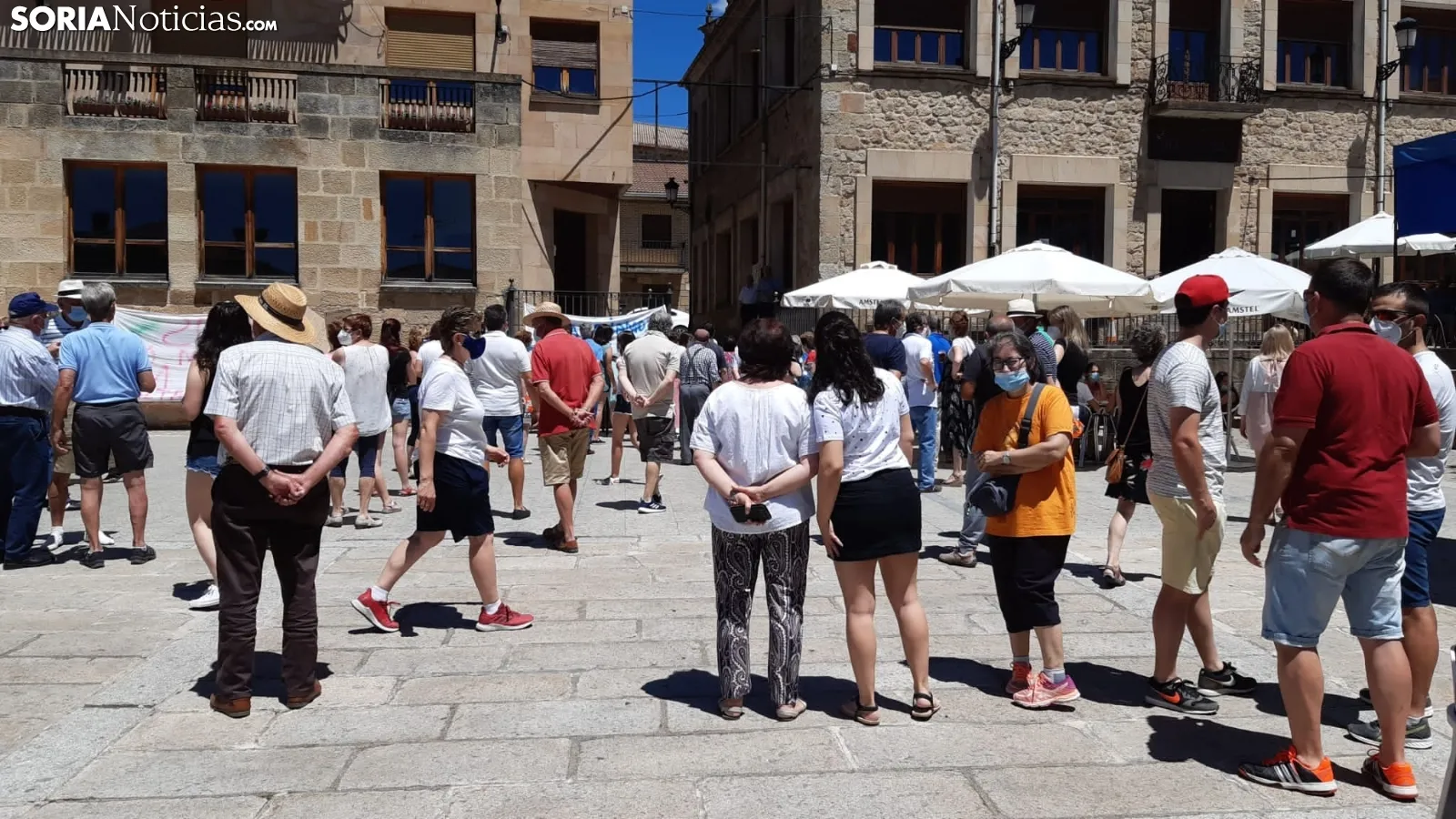 Manifestación en Duruelo