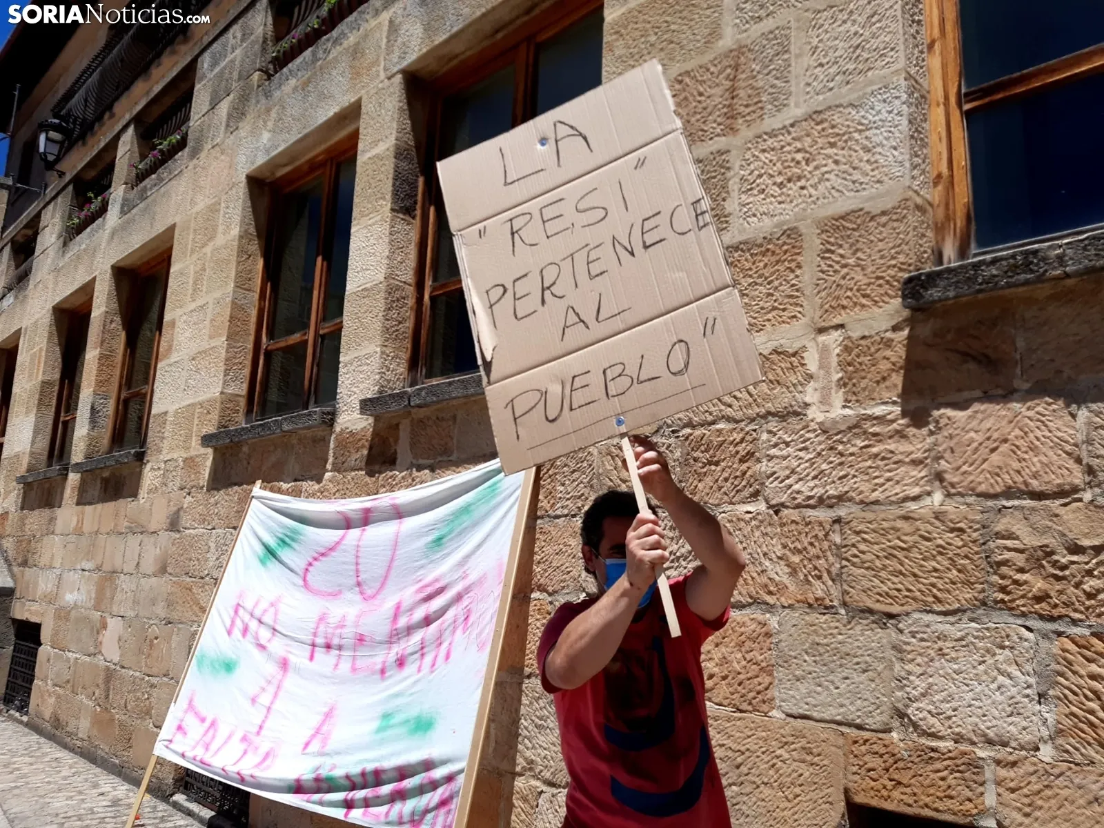 Manifestación en Duruelo